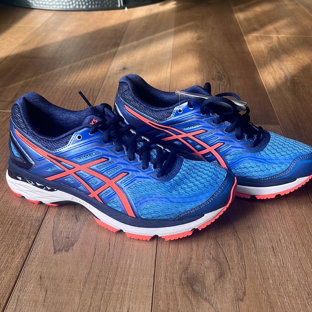 Womens ASICS running shoe